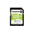 128 GB .SDXC karta Kingston Canvas Select Plus SD Class 10 UHS-I (r100MB/s, w85MB/s)