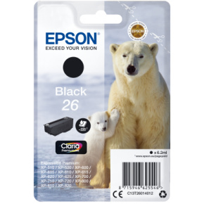 Epson Singlepack Black 26 Claria Premium Ink