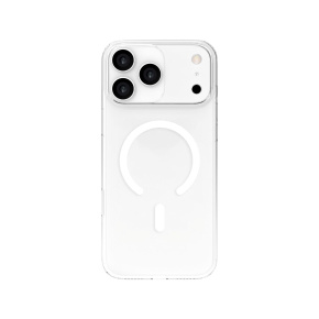 ER Ochranný kryt Mag Slim pre iPhone 17 Pro Max - priehľadný ER Ochranný kryt Mag Slim pre iPhone 17 Pro Max - priehľadný