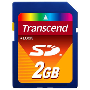 Karta TRANSCEND SD 2 GB (štandardná)