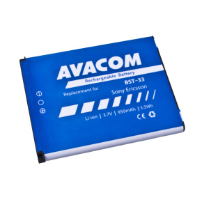 Batéria AVACOM GSSE-W900-S950A do mobilu Sony Ericsson K550i, K800, W900i Li-Ion 3,7 V 950mAh (náhrad