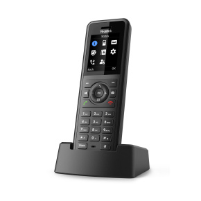 Yealink W57R SIP DECT odolná rúčka, IP54, 1,8'' bar.disp., 40 hodín hovoru, 575 h. poh.režim