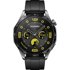 55020BGS HUAWEI WATCH GT4 46 mm Black Stainless steel/Black strap Phoinix-B19F