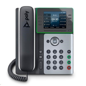 Poly Edge E350 IP telefon, PoE