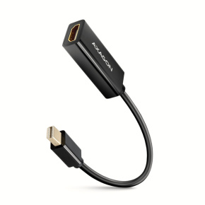 AXAGON RVDM-HI14N, Mini DisplayPort -> HDMI 1.4 redukcia / adaptér, 4K/30Hz