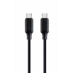 GEMBIRD Kabel USB PD (Power Delivery), 100W, Type-C na Type-C kabel (CM/CM), 1,5m, datový a napájecí, černá