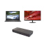 Notebook Dell Latitude 5500 + Docking station Dell WD19 USB-C K20A001 with 180W Adapter + Monitor Lenovo ThinkVision T27i-10 27" - Repas