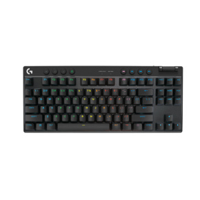 Logitech® G PRO X TKL LIGHTSPEED Gaming Keyboard - BLACK - US INT'L - 2.4GHZ/BT -- TACTILE