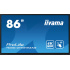 86'' iiyama TE8612MIS-B3AG: IPS, 4K, 40P, USB-C