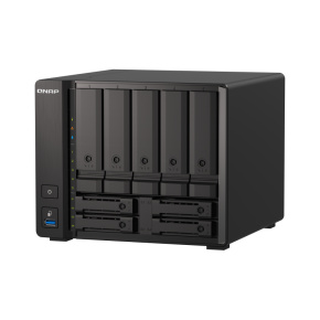 QNAP TS-h973AX-8G (Ryzen 2,2GHz, ZFS, 8GB RAM, 5x 3,5'' + 4x 2,5'' SATA/2x U.2, 2x 2,5GbE, 1x 10GbE)