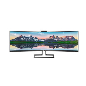 Philips MT VA LED 48,8" 499P9H/00 - VA panel, 5120x1440, 2xHDMI, DP, USB-C, RJ45, reproduktory, nast. výška, zakrivený,