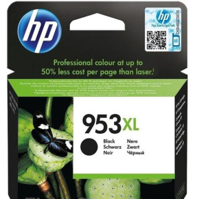 HP 953XL čierna atramentová kazeta, L0S70AE