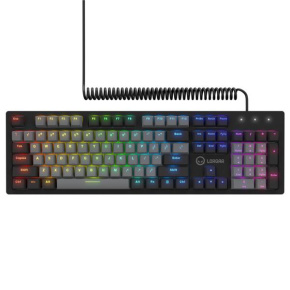 Lorgar Azar 514, mechanická herná klávesnica, RGB podsvietenie, 18 režimov, USB-C, čierna Lorgar Azar 514, mechanická herná klávesnica, RGB podsvietenie, 18 režimov, USB-C, čierna