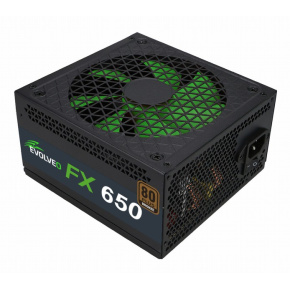 EVOLVEO FX 650, zdroj 650W ATX, 14cm, 80+, Bronze, 3YRW
