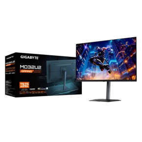 GIGABYTE LCD - 32" Gaming monitor MO32U2, OLED, 3840 x 2160 UHD, 240Hz, 1.5M:1, 250 cd/m2, 0.03ms, 2xHDMI, 1xDP GIGABYTE LCD - 32" Gaming monitor MO32U2, OLED, 3840 x 2160 UHD, 240Hz, 1.5M:1, 250 cd/m2, 0.03ms, 2xHDMI, 1xDP