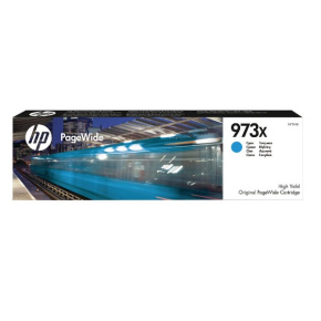 HP 973X azúrová atramentová kazeta, F6T81AE