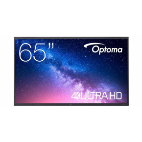 Optoma 1651RK IFPD 65" - interaktivní dotykový, 4K UHD, multidotyk 40prstu, Android 14, 8GB RAM / 64GB ROM