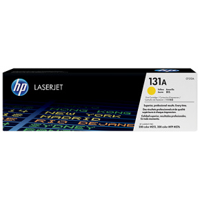 HP 131A Yellow LJ Toner Cart, CF212A (1,800 pages) HP 131A Yellow LJ Toner Cart, CF212A (1,800 pages)
