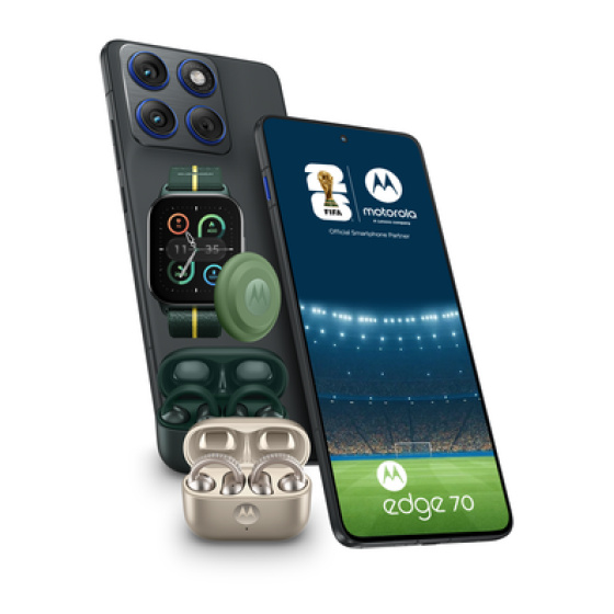 Motorola Edge 70 12GB/512GB PANTONE Gadget Grey Xmass MEGA BUNDEL