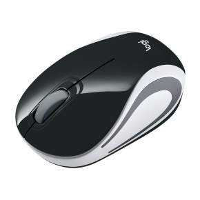 Logitech® M187 Wireless Mini Mouse - BLACK- 2.4GHZ - EMEA