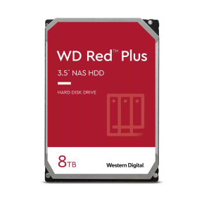 BAZAR - WD RED PLUS NAS WD80EFPX 8TB, SATA III 3.5", 256MB 5640RPM, 215MB/s, CMR BAZAR - WD RED PLUS NAS WD80EFPX 8TB, SATA III 3.5", 256MB 5640RPM, 215MB/s, CMR