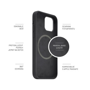 FIXED MagFlow Apple iPhone 14+, čierny