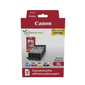 Canon CLI-581XL BK/C/M/Y PHOTO VALUE