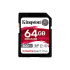 Kingston Canvas React Plus/SDXC/64GB/UHS-II U3/Class 10