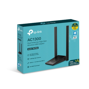 TP-Link Archer T4U Plus AC1300 USB 3.0 Wifi Adaptér, 2x anténa