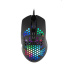 Herná myš C-TECH Scarab, casual gaming, 7200 DPI, RGB podsvietenie, USB