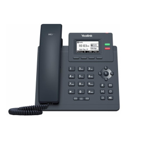 Yealink SIP-T31 SIP telefon, 2,3'' 132x64 podsv. LCD, 2 x SIP úč., 100M Eth