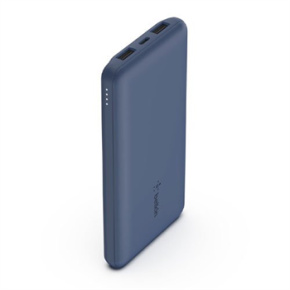 Belkin Boost Charge 3-Port Powerbank 10K + USB-A to USB-C kábel - Blue