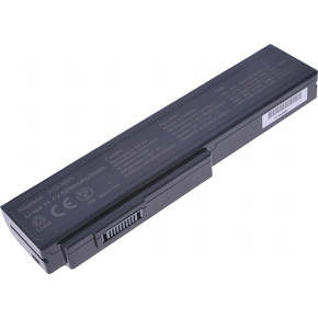 Batéria T6 Power Asus M50, G50, G60, N43, N53, N61, B43, X55, X57, X64, 5200mAh, 58Wh, 6cell