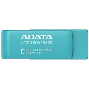 ADATA UC310 ECO/64GB/USB 3.2/USB-A/Zelená