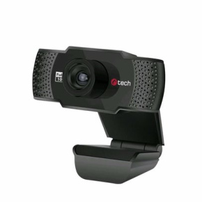 Webcam C-Tech CAM-11FHD, 1080P, Black