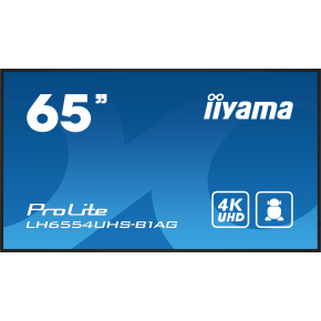 iiyama ProLite/LH6554UHS-B1AG/64,5''/IPS/4K UHD/60Hz/8ms/Black/3R