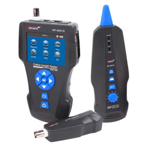 W-Star Tester káblov UTP WSNF8601S, detektor káblov Cat5, Cat6, Cat7, UTP, BNC, POE, Ping