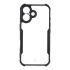 Tactical Quantum Stealth Kryt pre Apple iPhone 16 Clear/Black