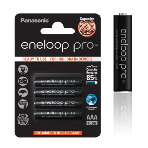 Panasonic Eneloop Pre AAA NiMH 1,2 V 930mA BL4