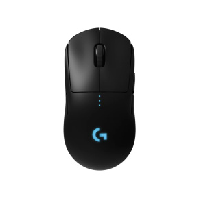 Logitech PRO/Herná/Optická/25 600 DPI/Bezdrôtová USB/Čierna