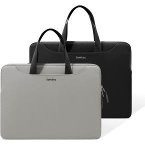 TOMTOC DUAL Sleeve for MacBook 13,5", black/gray