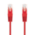 Kábel C-TECH patchcord Cat5e, UTP, červený, 5m