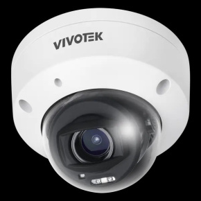 VIVOTEK Venkovní IP kamera 5Mpix dome, 111-32,2°, Smart IR 30m, analýza člověk/vozidlo, zóny