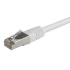 SOLARIX 10G patch kábel CAT6A SFTP LSOH 2m, sivý non-snag proof