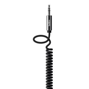 BELKIN MixIt AUX kábel krútený, 1.8m, čierny