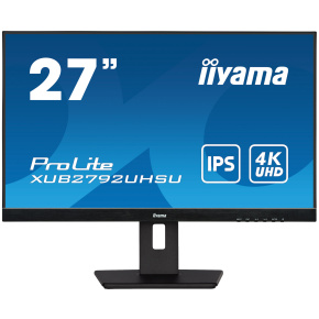iiyama ProLite/XUB2792UHSU-B5/27''/IPS/4K UHD/60Hz/4ms/Black/3R