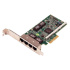 Dell Broadcom 5719 Quad Port 1GbE BASE-T PCIe FH