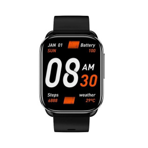 QCY Smartwatch GS S6/Black/Šport Band/Black