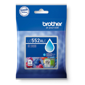 Brother LC-552XLC - atrament azúrový XL