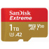 SanDisk Extreme/micro SDXC/1TB/190MBps/UHS-I U3/Class 10/+ Adaptér